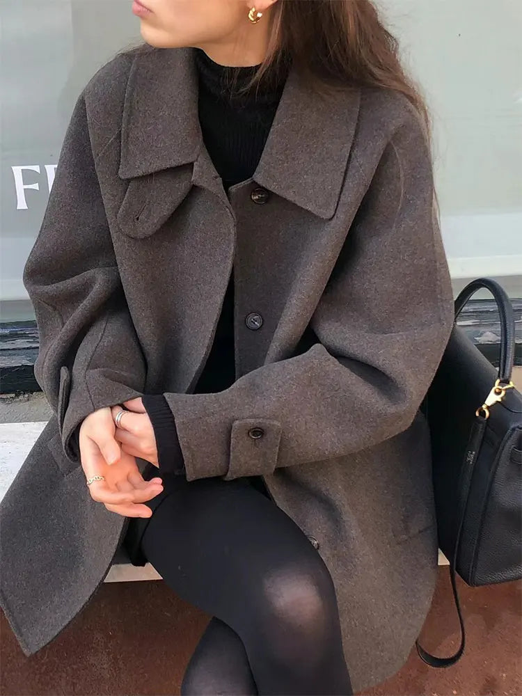 Street-wave Streetwear Coat Jacket Women Elegant And Durable Outerwear For Modern City Style