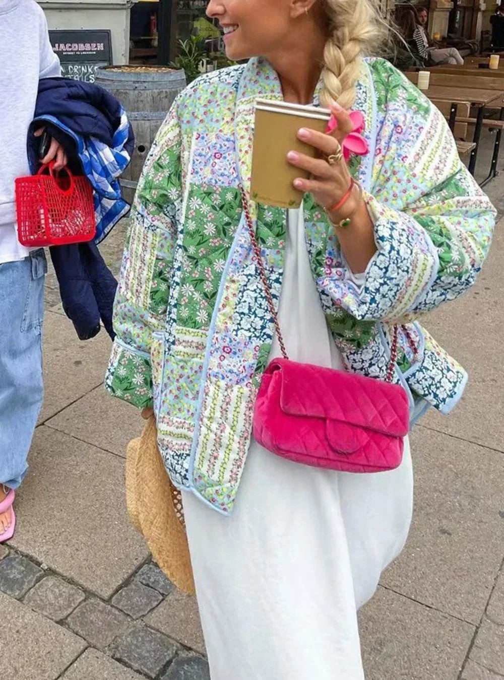 Street-wave Waterproof Cotton Jacket For Women Stylish Versatile All Weather Outdoor Outerwear