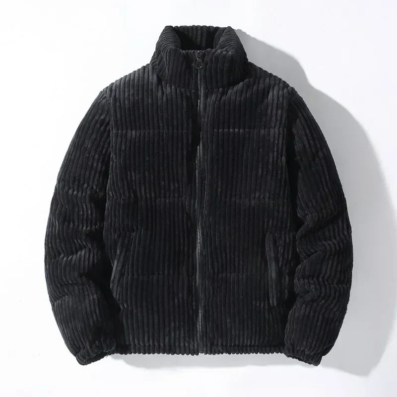 Street Wave Cordura Fleece Jacket Warm Puffer With Tighter Fit Velour And Deep Pockets For Urban Wear