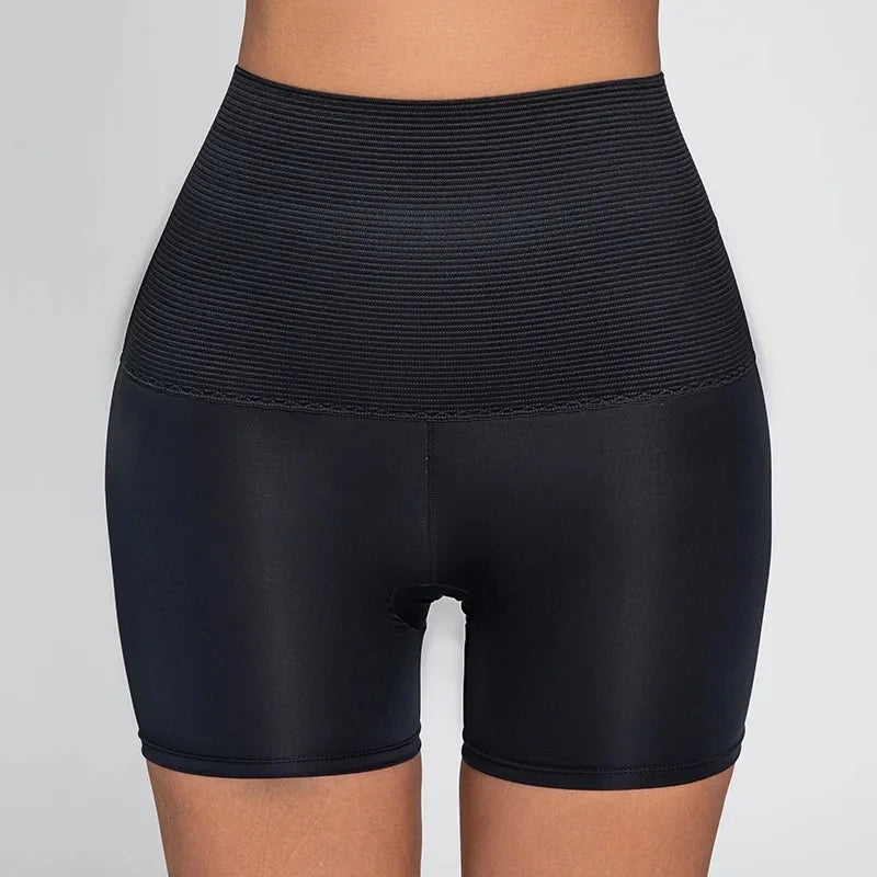 Street Wave Sharon Shapewear Shorts High Waist Ribbed Compression Unisex
