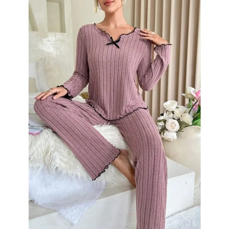 Street-Wave Babydoll Pajama Set