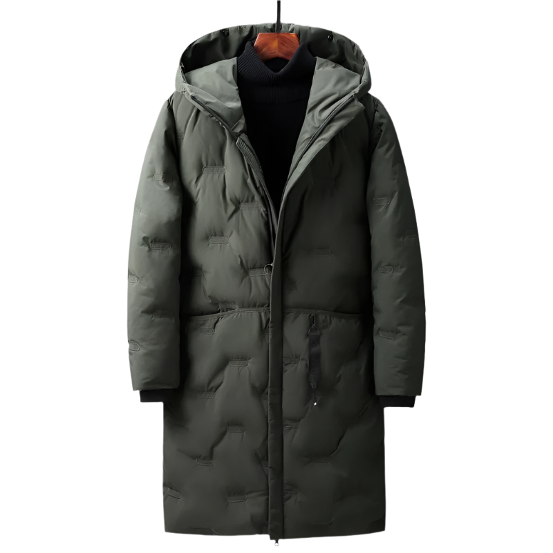 Street-wave Insulated Men's Winter Parka With Hood For Urban Dwellers Ultimate Warmth