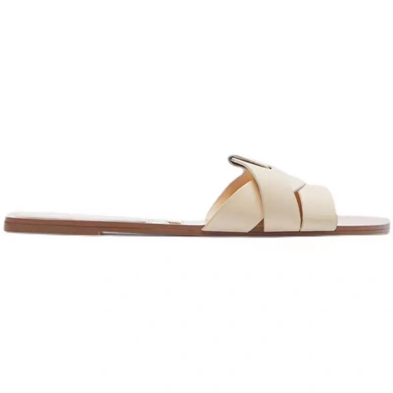 Women's Cushioned Slides with Arch Support and Slip-On Design