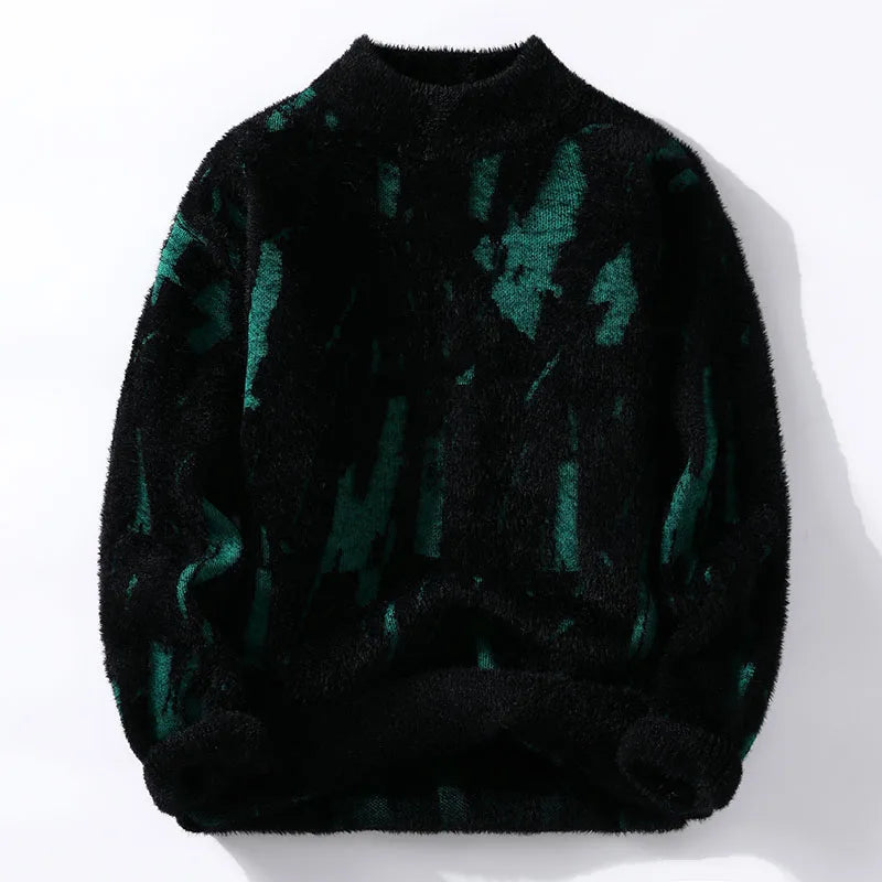 Street-Wave Abstract Knit Cardigan Soft Cozy Versatile Everyday Wear For Women Premium