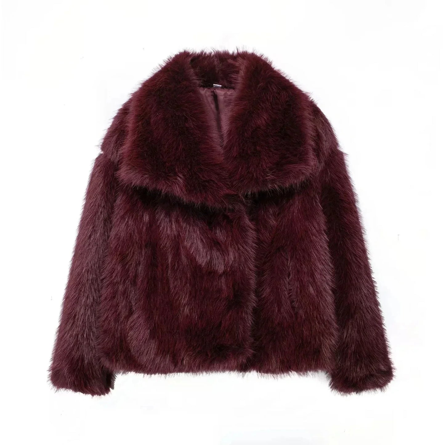 Street-Wave Are My Dawn Faux Fur Jacket For Women Cozy Comfort And Trendy Urban Style