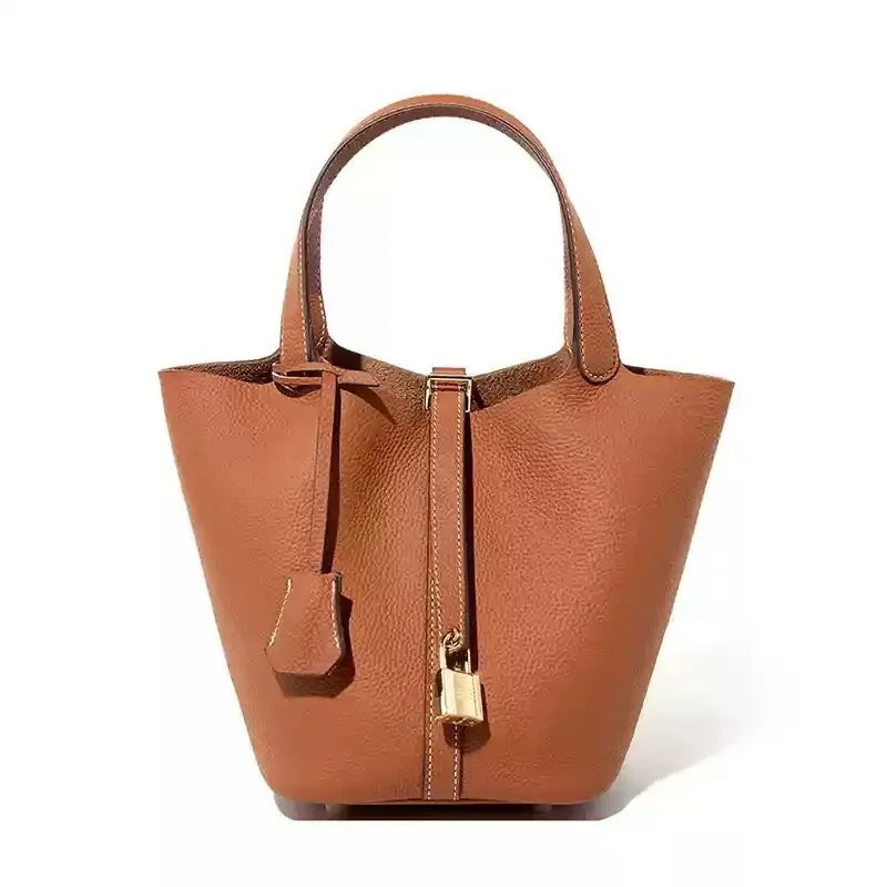 Street-Wave Leather Tote Bag Timeless Structured For Professionals