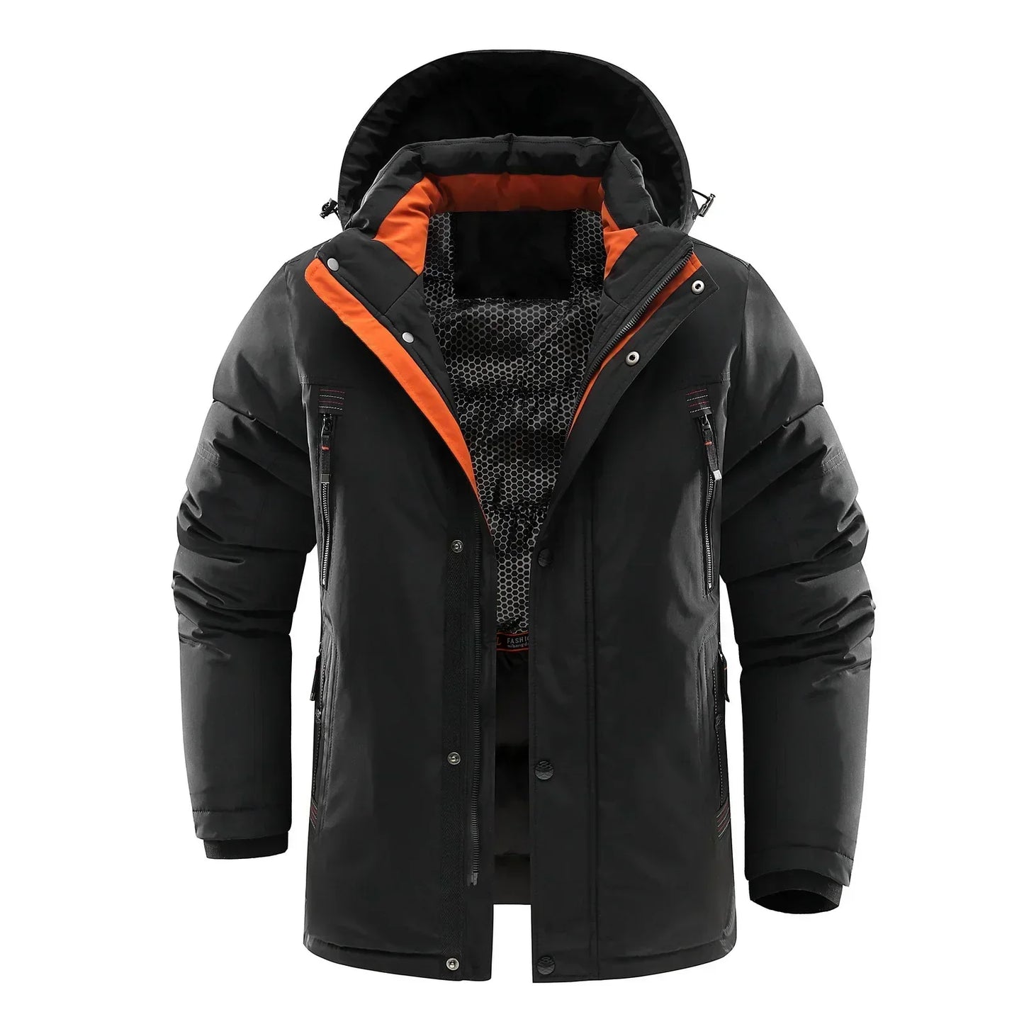 Street-wave ColdDefender Polaris-Jack Insulated Winter Parka For Outdoor Explorers Weatherproof Mobility