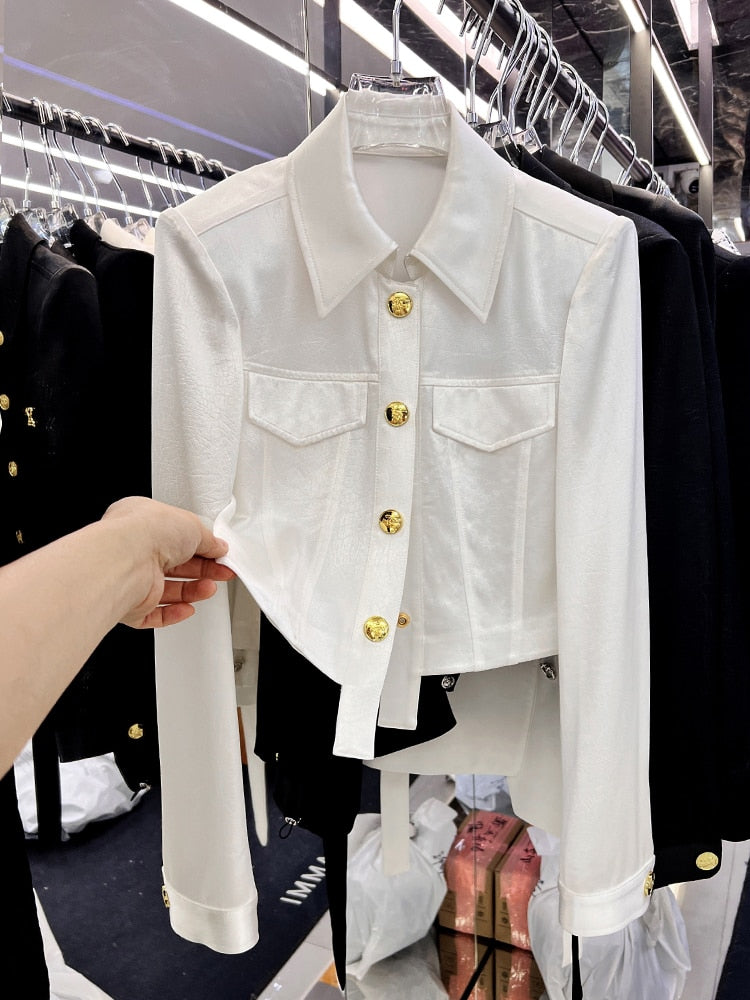 Crop Jacket Street Wave Dont Wanna Keep Secrets for Women