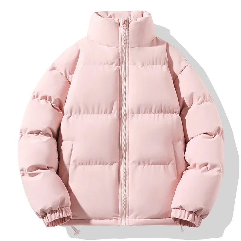 Renlow Padded Winter Jacket For Men With Stand Collar Lightweight Insulation And Wind Resistant Fabric