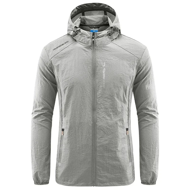 Street-Wave Windproof Waterproof Jacket for Outdoor Enthusiasts Hooded All Weather Comfort