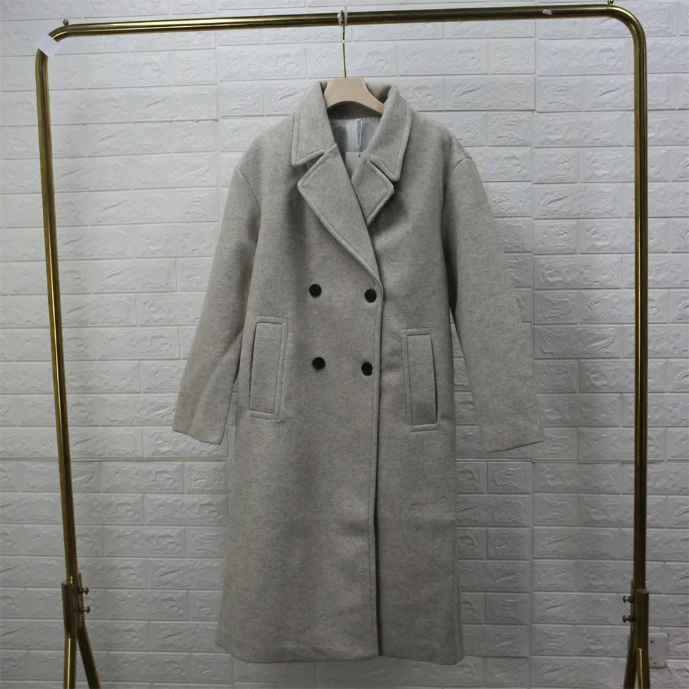 Wileen Women's Long Winter Coat Elegant Warmth And Style For Cold Weather Premium Streetwave