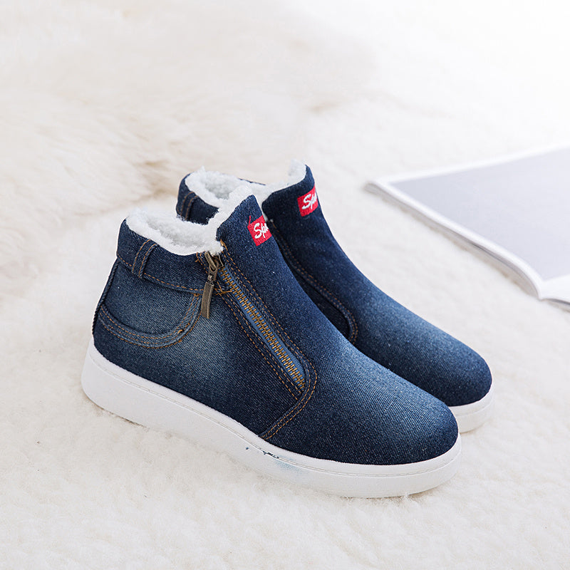Street-wave Ankle Boots For Trendy Women All Day Comfort With Non Slip Sole And Round Toe