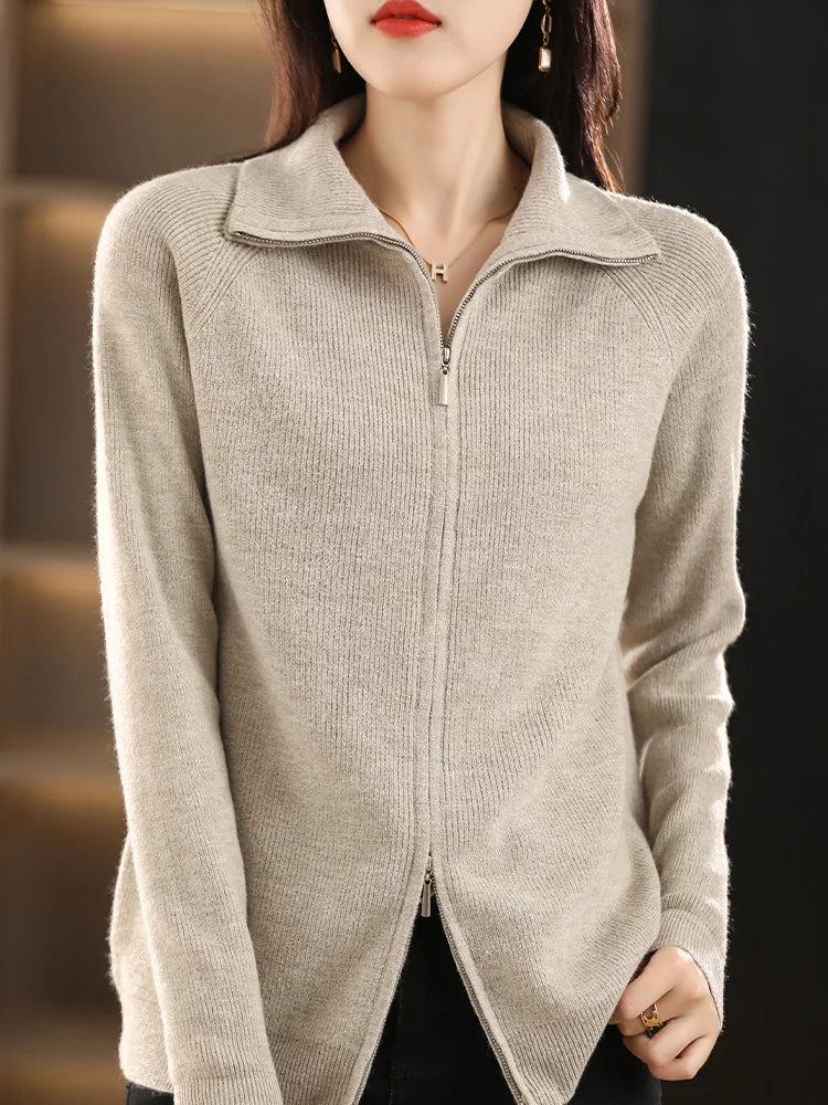 Street-wave Celeste Cozy Zip Vest With Double Zipper For Everyday Warmth Soft Fabric Urban Women