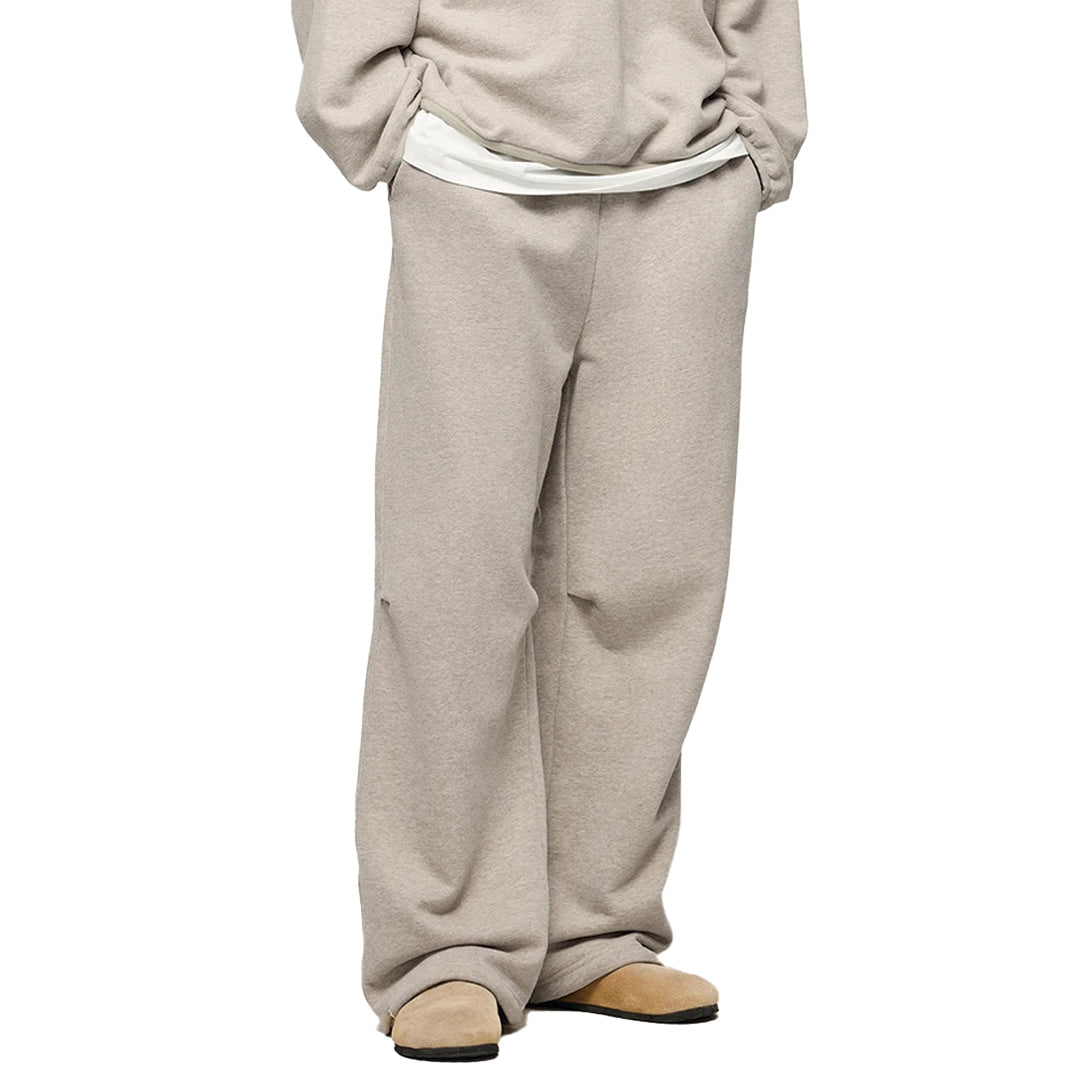 Street-Wave Relaxed Loose Cotton Sweatpant - Premium Heavyweight Cotton With Refined Drawstring Detail