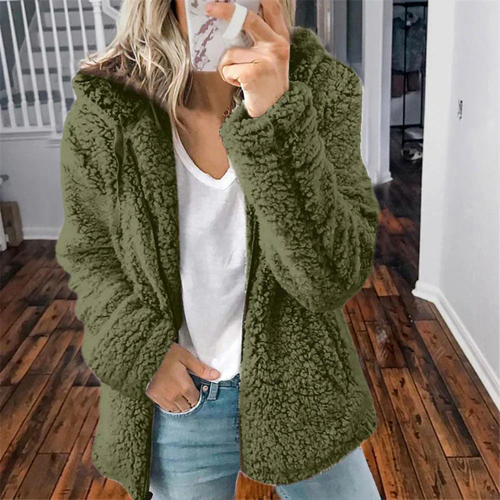 Street-Wave Womens Hooded Winter Jacket Silvia Water Repellent Cozy Warmth For Women Everyday Wear