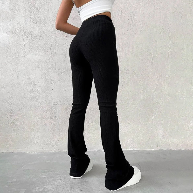 Street-wave Soft Stretch Pants for Women Flattering Tailored Silhouette for Elegant Everyday Comfort