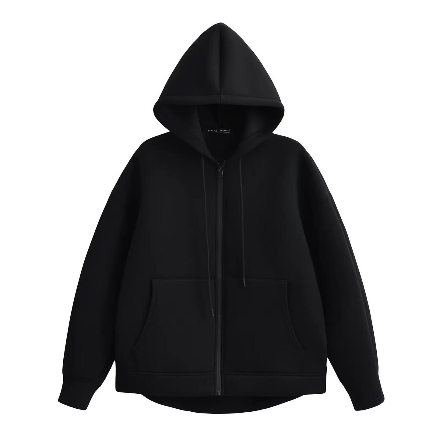 Street-Wave Abigail Women's Relaxed Fit Zip Up Hoodie for Comfort