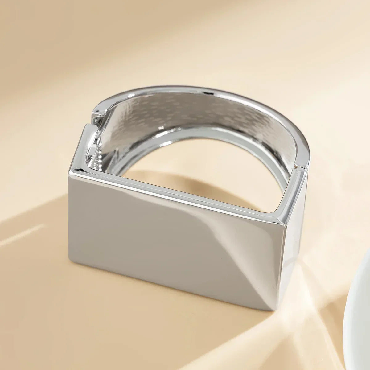 Athena Geometric Polished Bangles