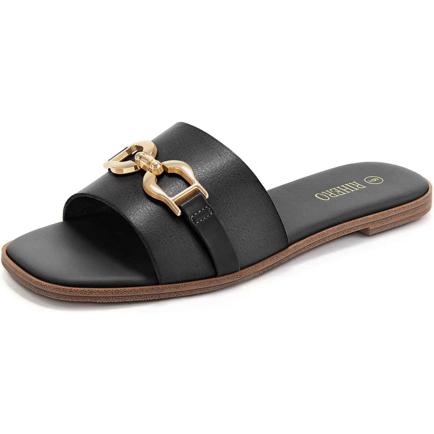 Women's Adjustable Buckle Sandals with Secure Fit and Versatile Design