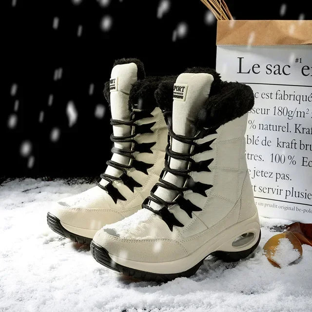 Street Wave Snow Boots For Women Warmth And Traction