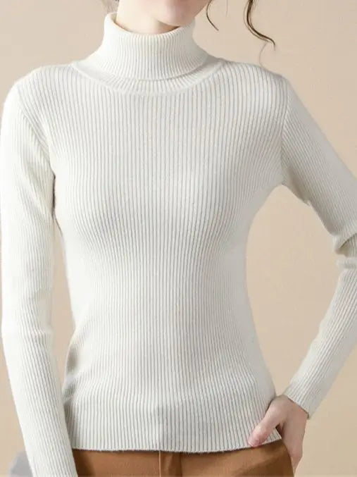 Street Wave Ribbed Knit Pullover Unisex Essential for Timeless Comfort and Effortless Style