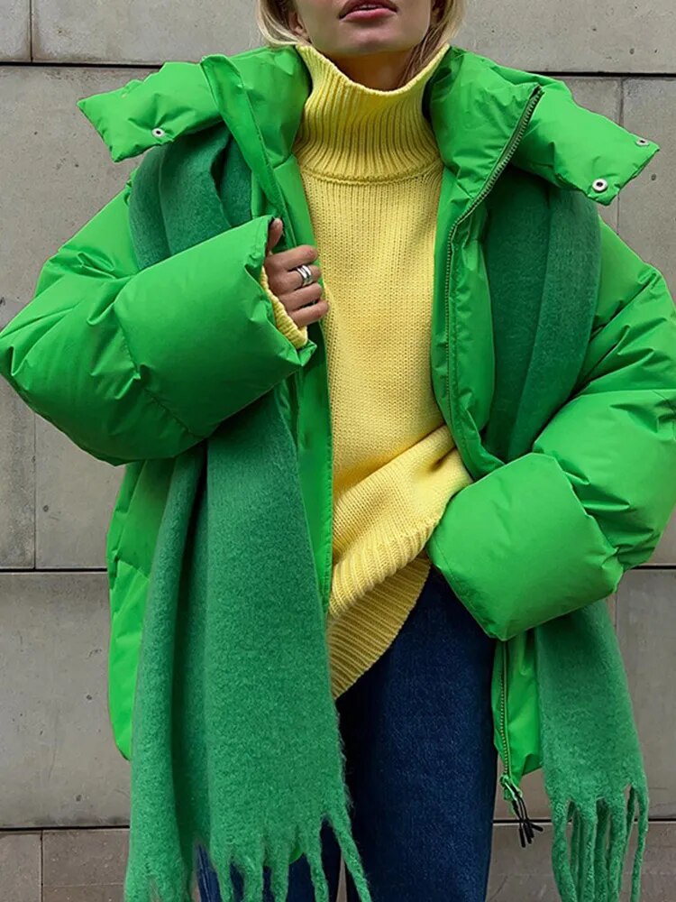Street-Wave Oversized Hoodie Jacket For Cozy Breathable Comfort For Women Trendy Urban Outerwear