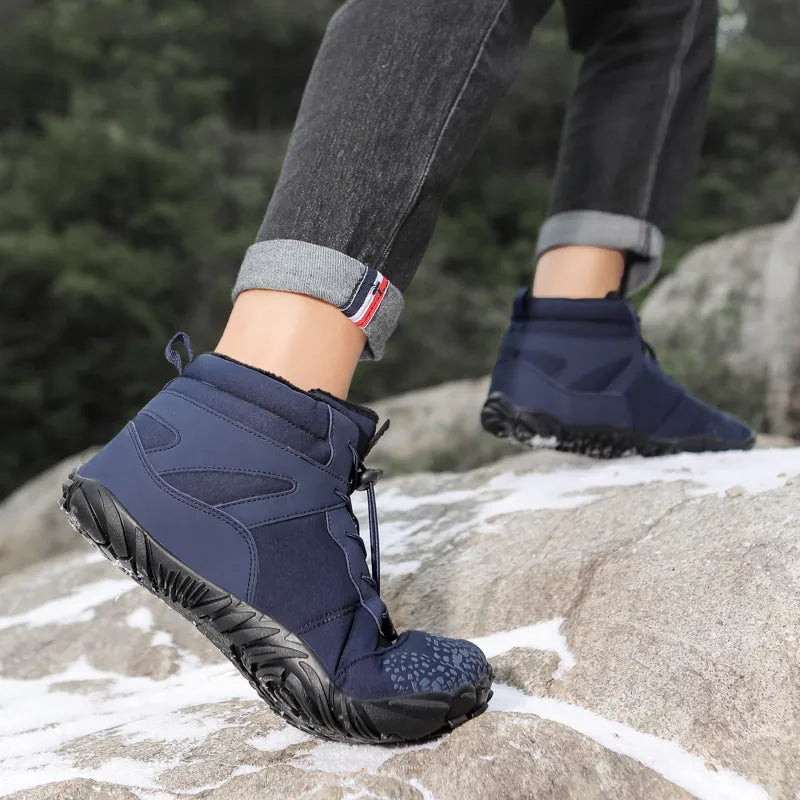 Street-wave Barefoot Winter Boots Lightweight Flexible For Outdoor Enthusiasts And Urban Explorers