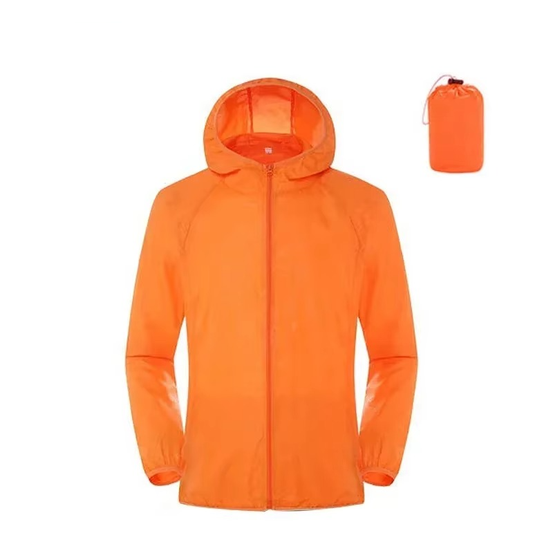 Waterproof Outdoor Jacket for Men and Women Lightweight Windbreaker Raincoat for Hiking and Climbing