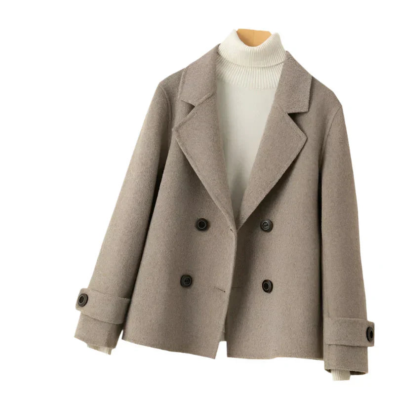 Street-wave Cashmere Jacket Luxurious Warmth And Timeless Style For Modern Women