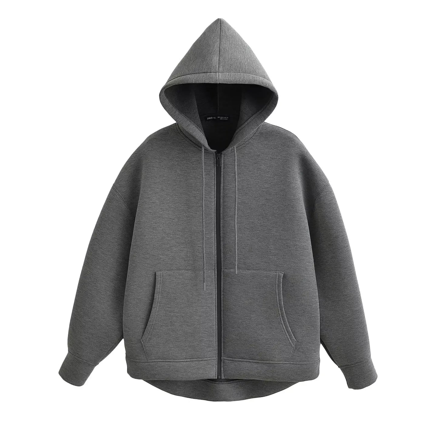 Street-Wave Abigail Women's Relaxed Fit Zip Up Hoodie for Comfort