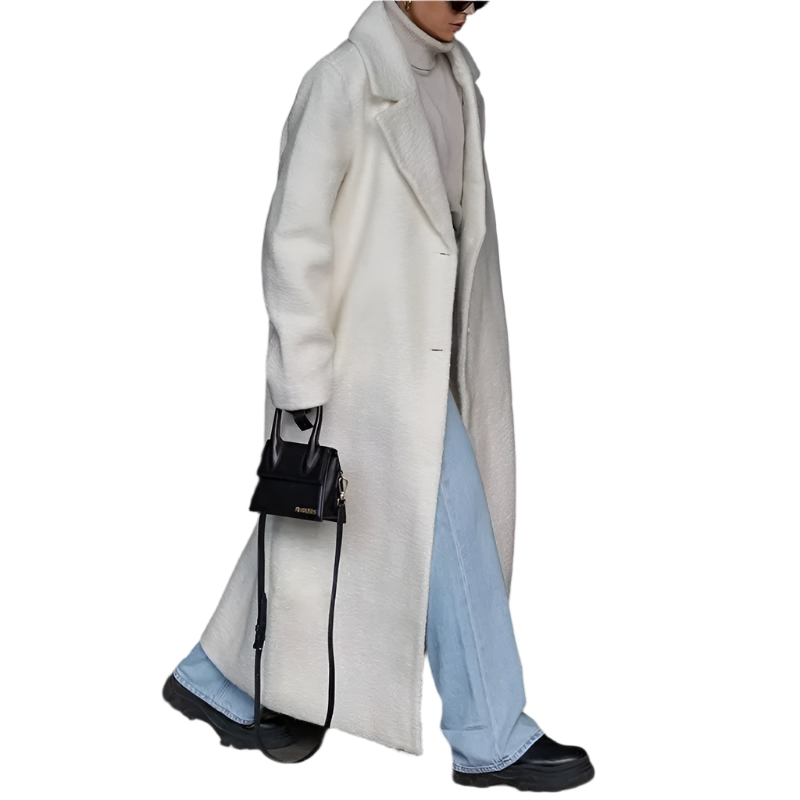 Street-wave Plush Warm Womens Winter Jacket With Cozy Fleece Lining For Stylish Comfort