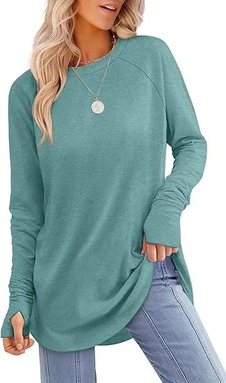 Emma Elegant Soft Cotton Tunic by Street-Wave for Women
