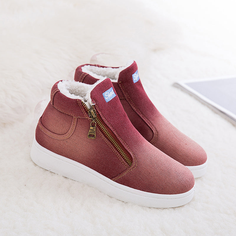 Street-wave Ankle Boots For Trendy Women All Day Comfort With Non Slip Sole And Round Toe