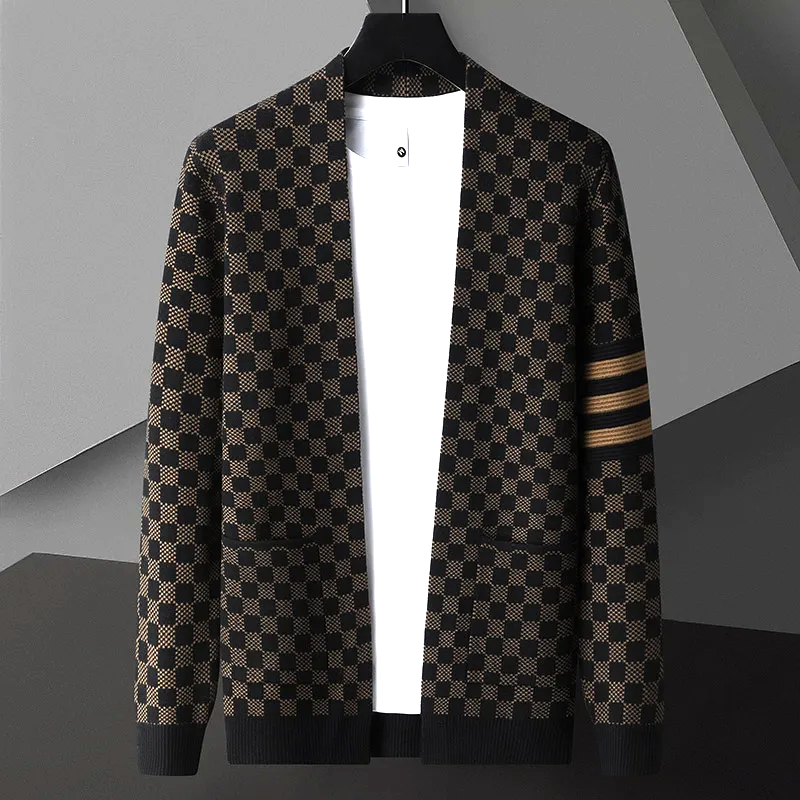 Patterned Cardigan By Streetwave Timeless Elegance For Modern Women And Men Versatile Layering