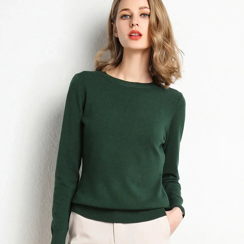 Street Wave Winter Pullover For Women Elegant Durable Knitwear With Refined Details