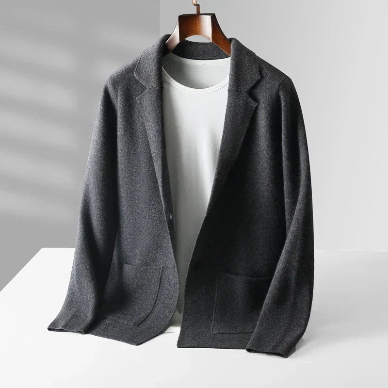 Streetwave Mens Cashmere Cardigan Luxury Warm Knit For Timeless Style And Comfort