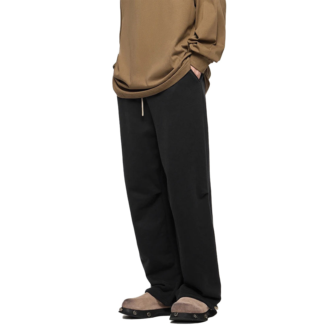 Street-Wave Relaxed Loose Cotton Sweatpant - Premium Heavyweight Cotton With Refined Drawstring Detail