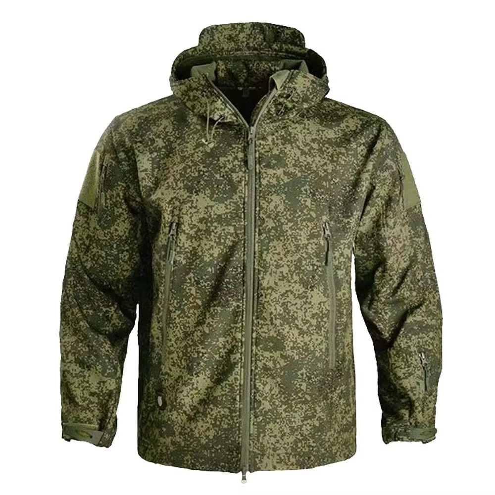 Street-Wave Men’s Soft Shell Outdoor Fleece Jacket Windproof Weather Protection All Day Warmth