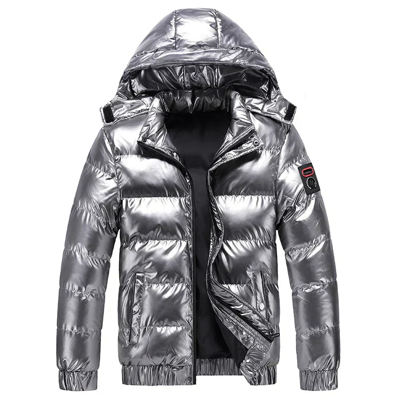 Street-wave Waterproof Puffer Winter Jacket For Men With Ultra Warm Insulation And Durable Outerwear