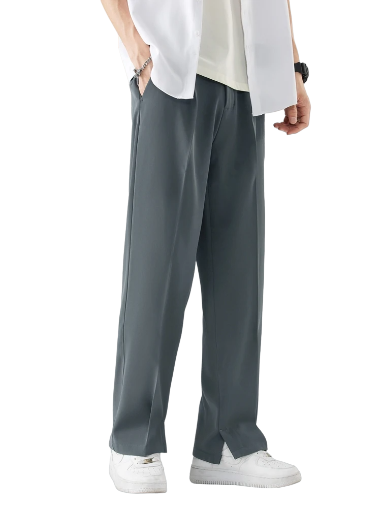 Versatile Mens Trousers Streetwave Modern Fit Durable Comfort For Office And Casual Wear