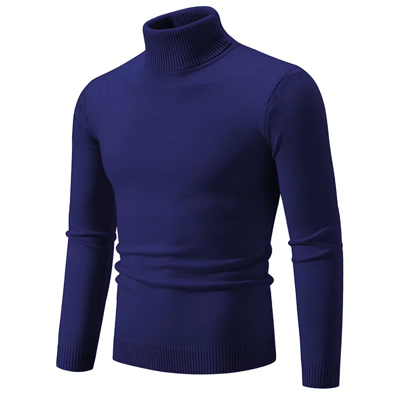Street-Wave Men's Thick Knit Winter Turtleneck Sweater Warm Slim Fit Pullover Casual Everyday