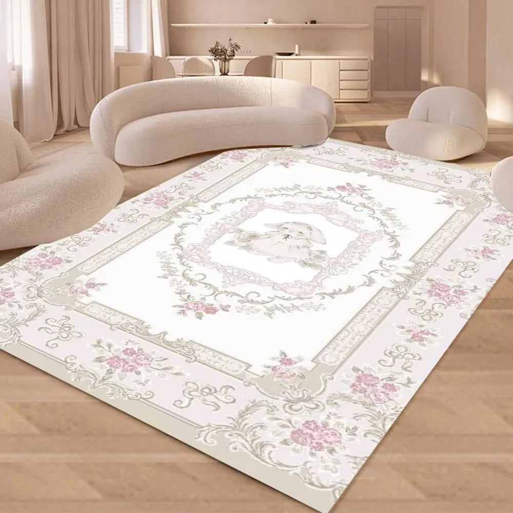 European Style Luxury Living Room Rug Eprolo Non-Slip