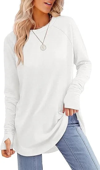 Emma Elegant Soft Cotton Tunic by Street-Wave for Women