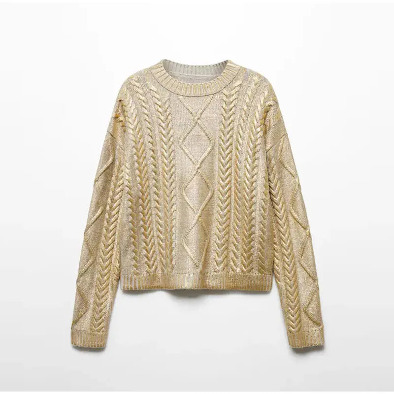 Streetwave Cable Knit Sweater For Women With Soft Cozy Fabric Timeless Chic Warmth