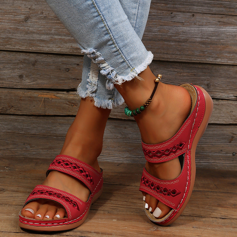 Streetwave Orthopedic Womens Sandals For Everyday Comfort And All Day Support With Cushioned Sole
