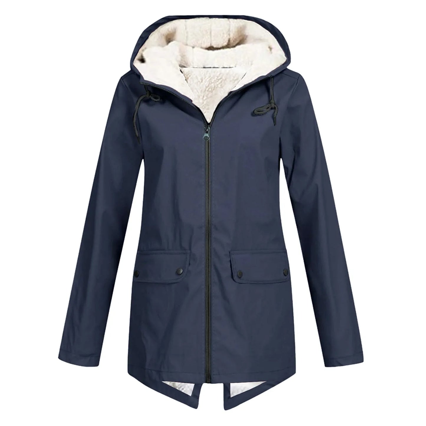 Street-wave Waterproof Women's Jacket With Thermal Fleece Lining All-Weather Comfort
