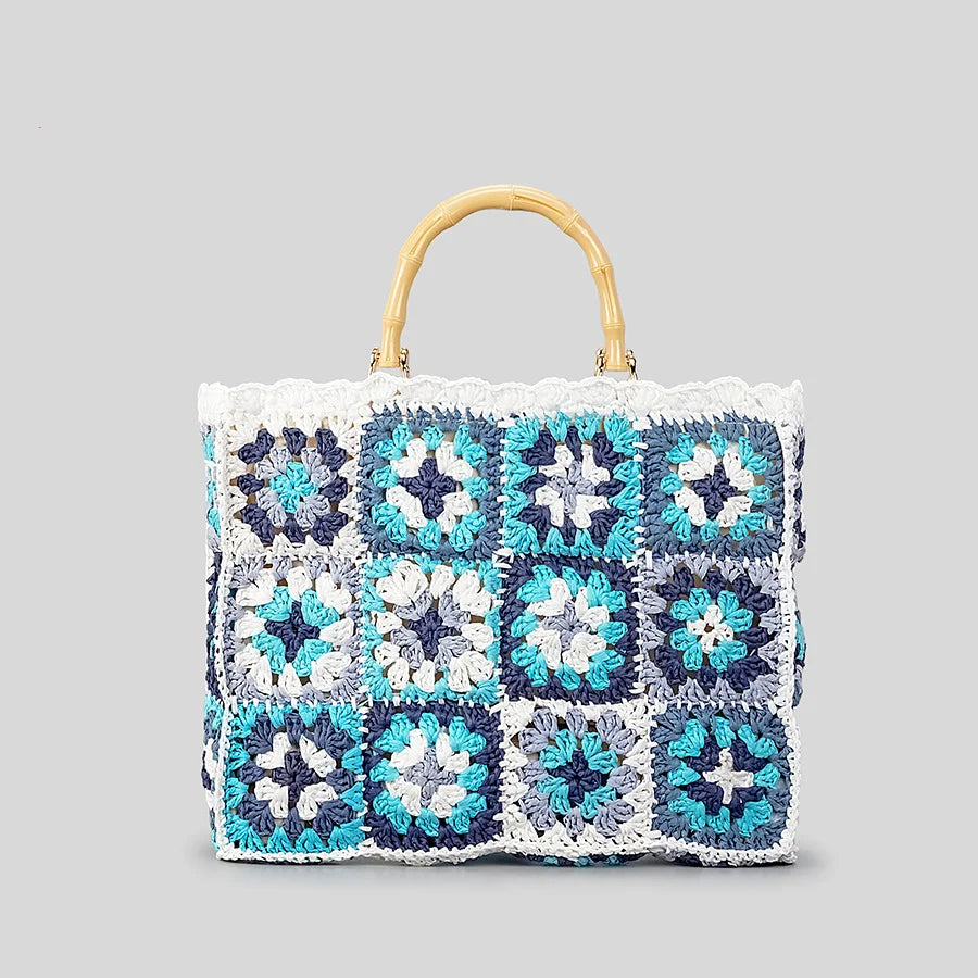 Street-Wave Boho Mini Tote - Eco Conscious Recycled Materials For Rustic Yet Refined Style