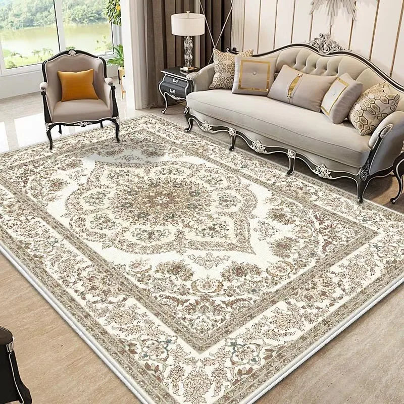 European Style Luxury Living Room Rug Eprolo Non-Slip