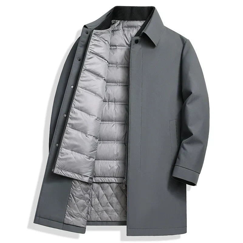 Street-Wave Vegan Waterproof Padded Jacket With Hidden Zipper For Urban Adventurers