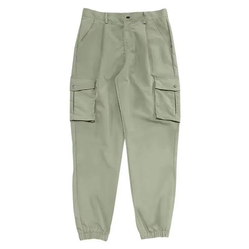 Men's Cargo Jogger Pants With Multiple Pockets For Outdoor Workouts And Everyday Comfort